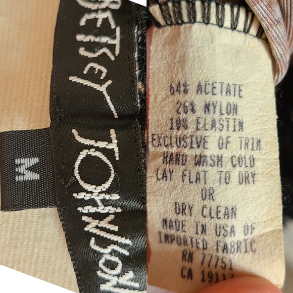 Betsey Johnson SET stretch VELVET & lace snake print dress & button up cardigan! - Picture 7 of 12